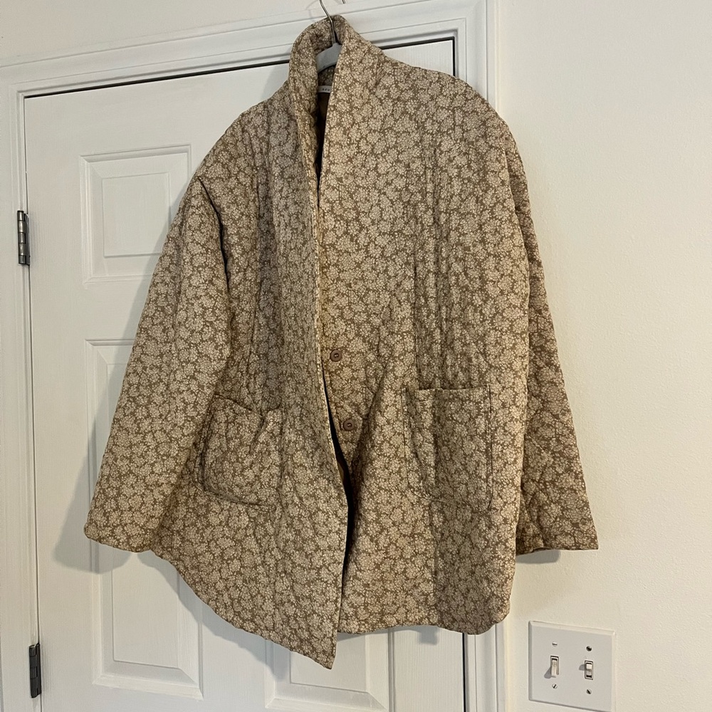 Floral Patterned Women's Jacket